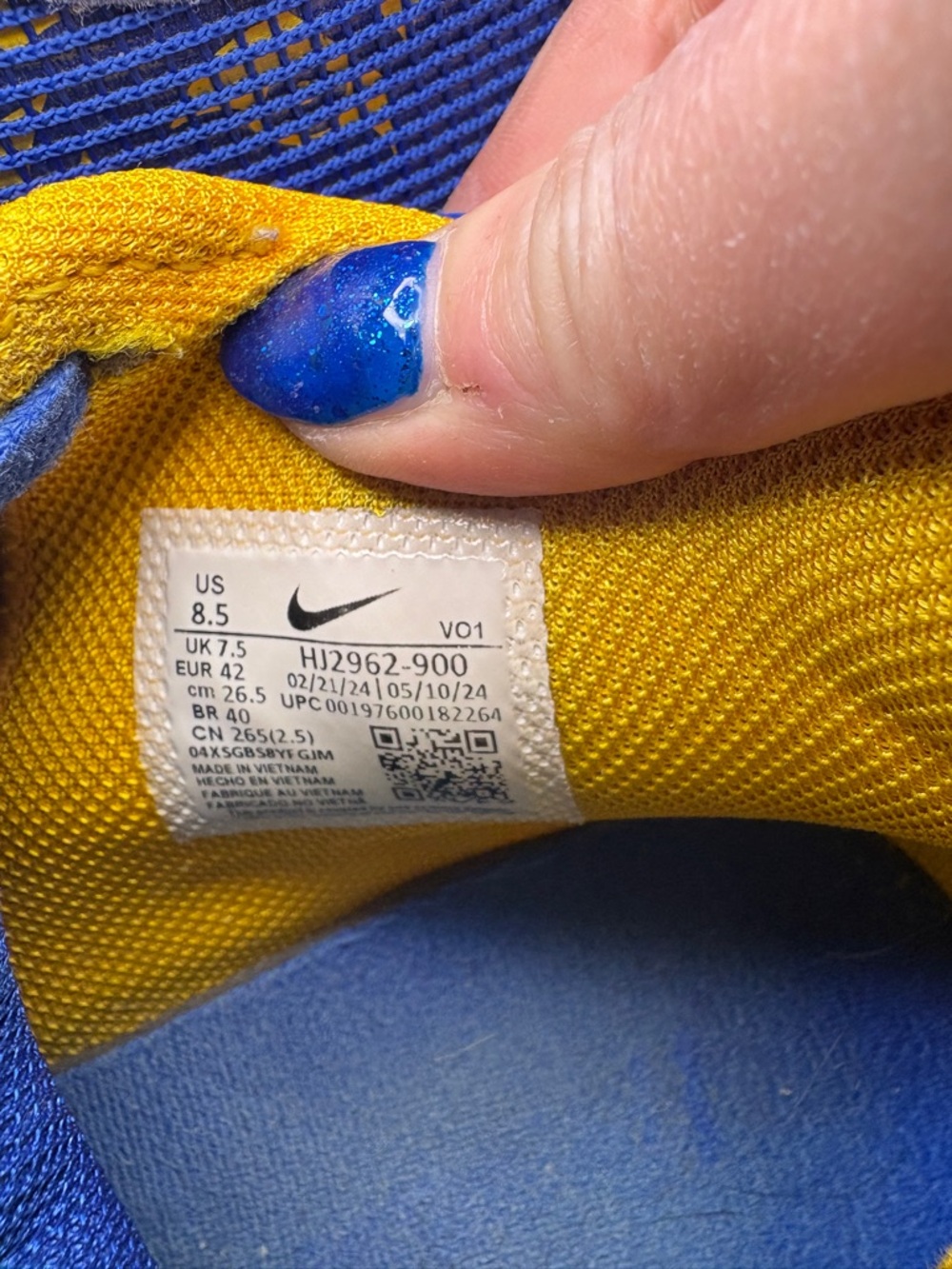 Nike LeBron Witness 8 I Promise School  Size Men 8.5 Women 10.5 - Picture 7 of 9